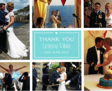 Cat Cromey Thank you front