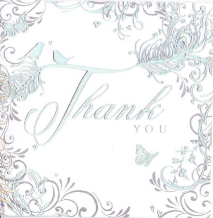 Georgina Thank you card front